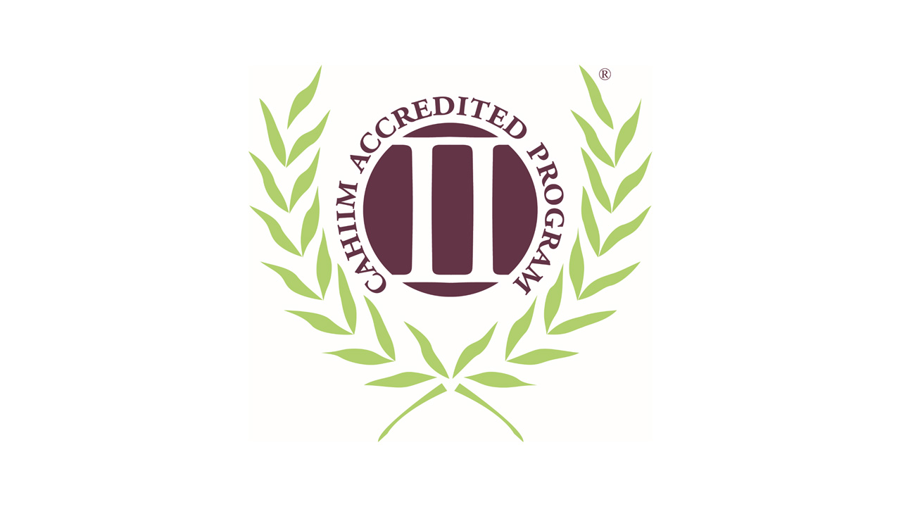 Commission on Accreditation for Health Informatics and Information Management Education (CAHIIM) Seal