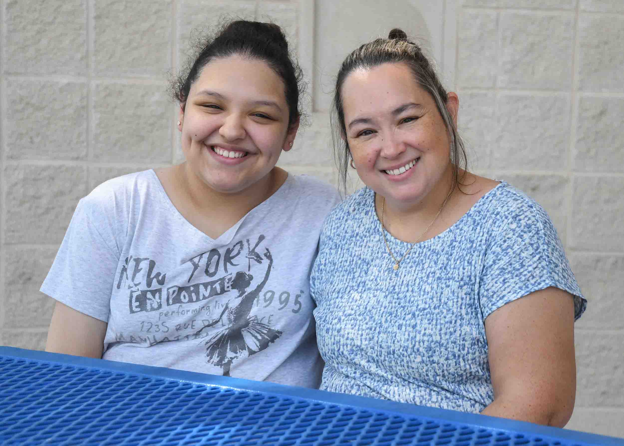 Neida and Megan Tamez