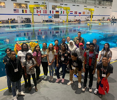 Energy Venture Campers at NASA